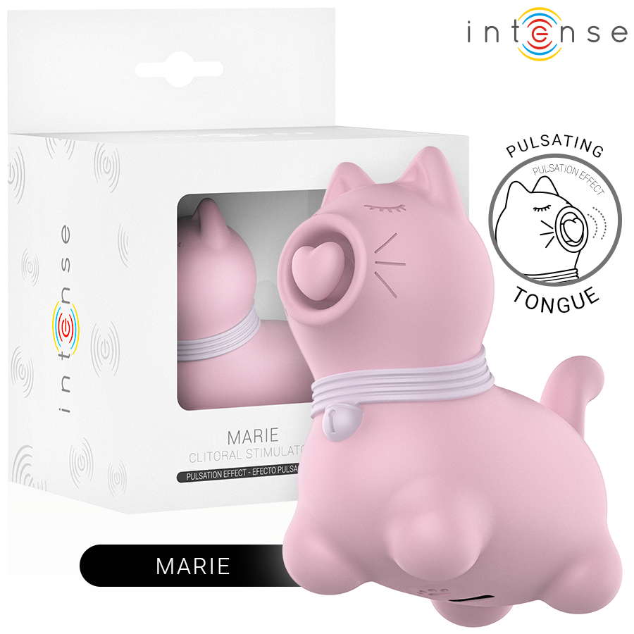 INTENSE – MARIE PINK PULSATION EFFECT TONGUE STIMULATOR