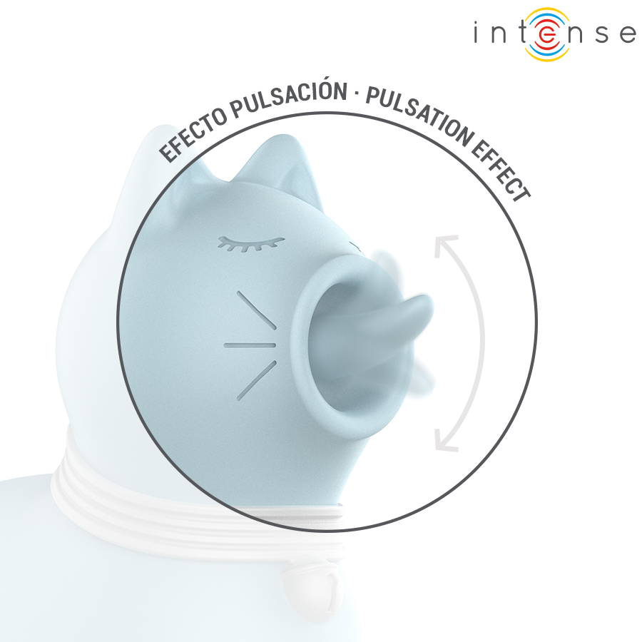 INTENSE - DUCHESS STIMULATOR WITH ROTATING TONGUE 360 BLUE - Image 5