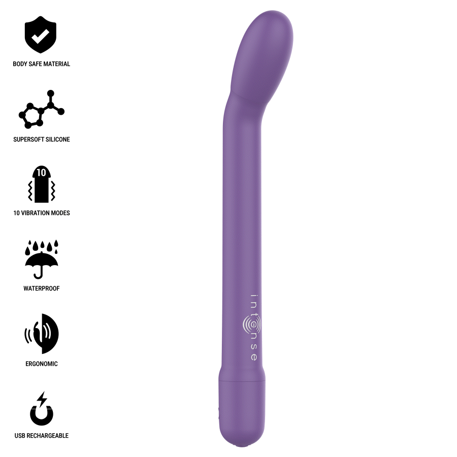INTENSE – KARLIE RECHARGEABLE G-SPOT STIMULATOR PURPLE