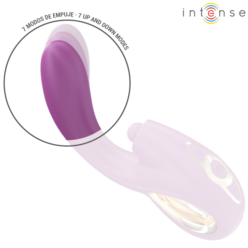 INTENSE - LALI MULTIFUNCTION G-SPOT VIBRATOR TAPPING THRUST VIBRATION PURPLE - Image 4