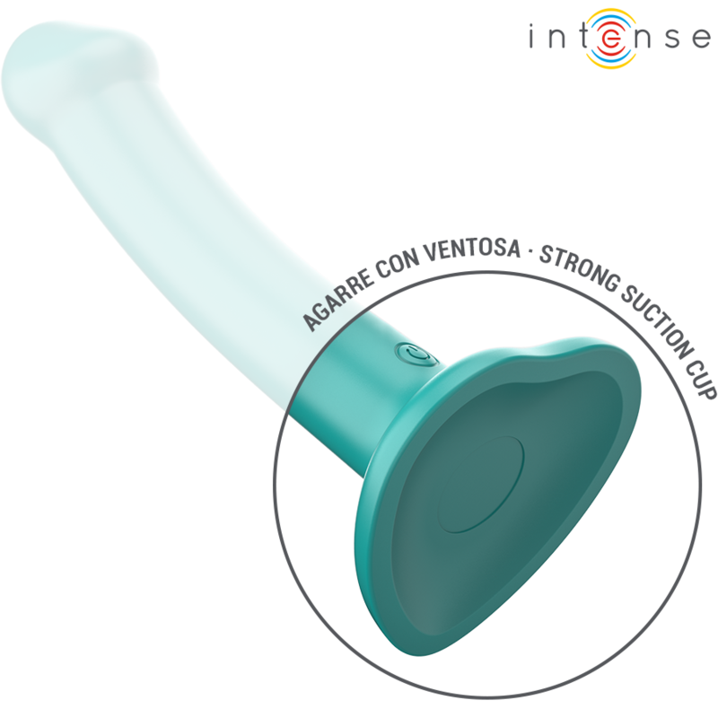 INTENSE - KATIE VIBRATOR WITH SUCTION CUP 10 VIBRATIONS BLUE REMOTE CONTROL - Image 5
