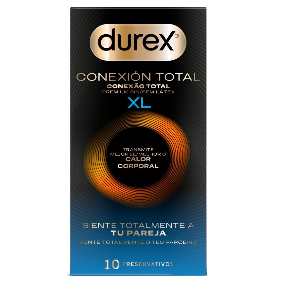 DUREX – TOTAL CONNECTION XL ULTRA FINE PLUS LATEX FREE 10 UNITS