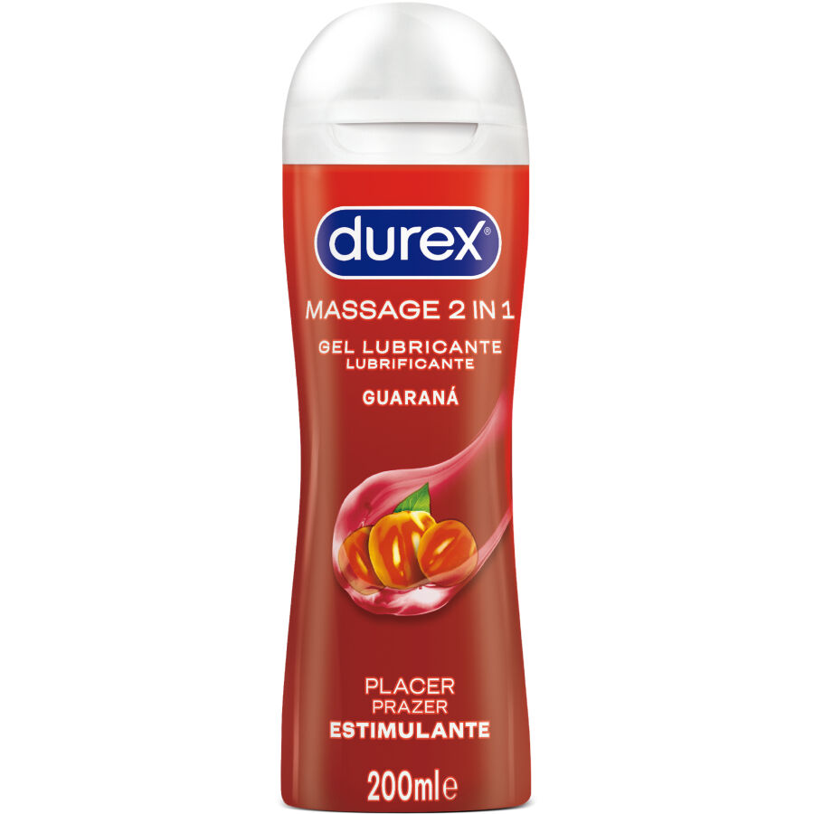 DUREX – GUARANA STIMULATING MASSAGE LUBRICANT GEL 200 ML