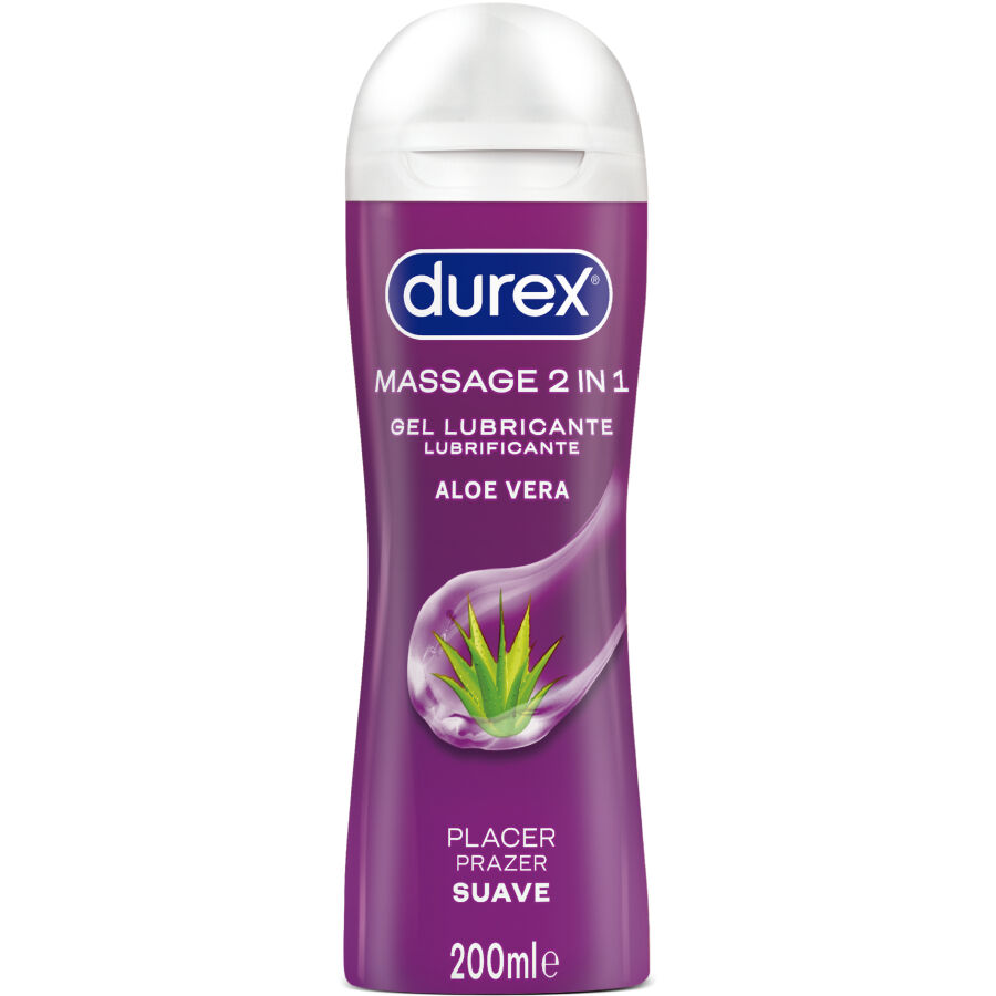 DUREX – SOFT ALOE VERA MASSAGE LUBRICANT GEL 200 ML