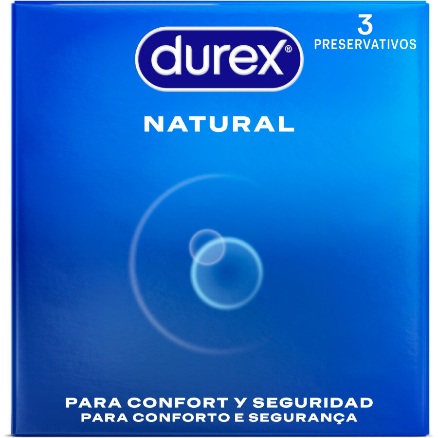 DUREX – NATURAL CONDOMS 3 UNITS