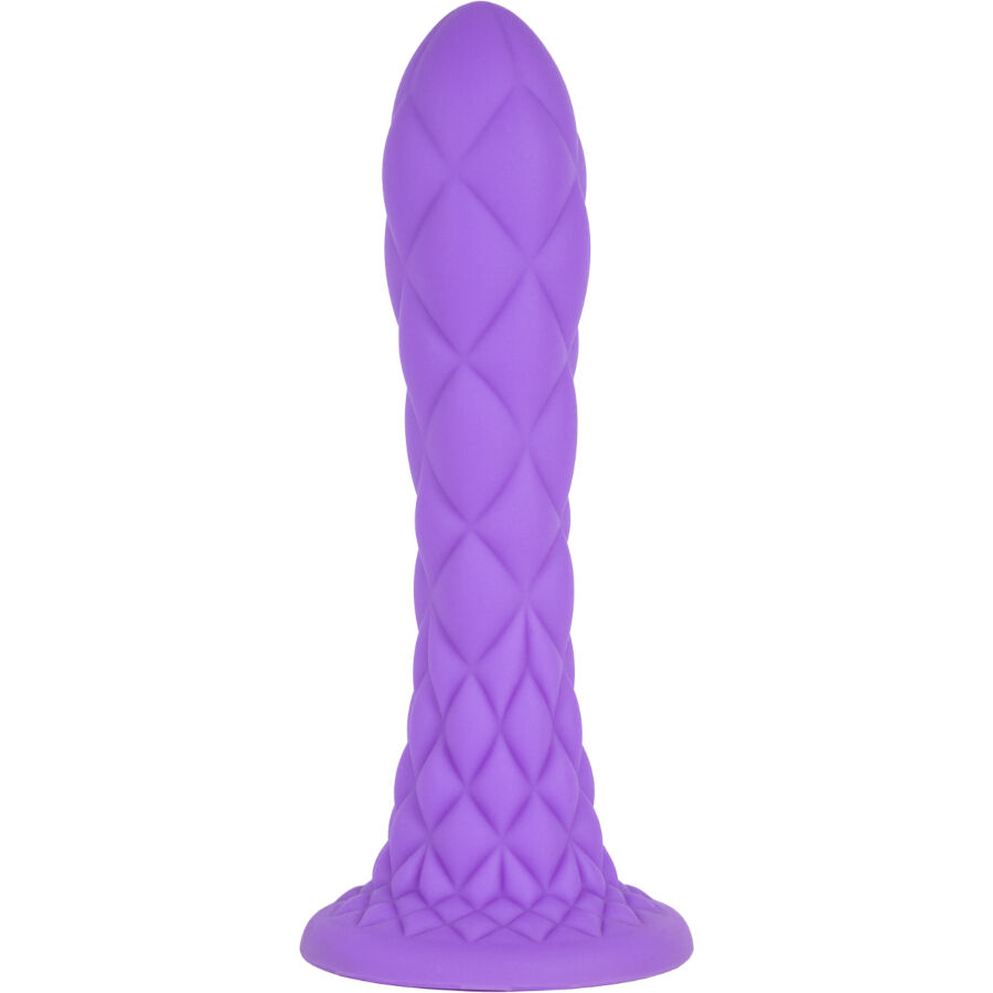 SILEXD – DREAMY DILDO FANTASY SILICONA LIQUIDA TERMOREACTIVO VIOLETA 18.5 CM