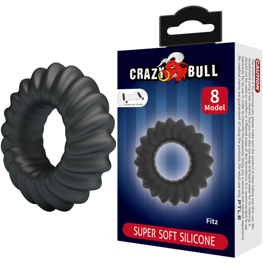 CRAZY BULL – FITZ SILICONE RING MODEL 8