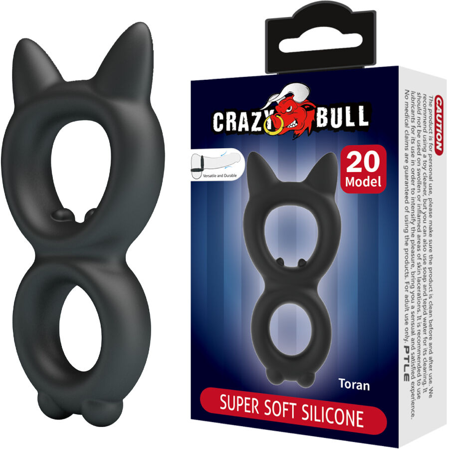 CRAZY BULL – TORAN DOUBLE SILICONE RING MODEL 20