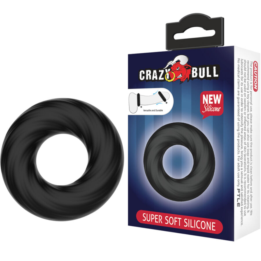 CRAZY BULL – SPIRAL SILICONE RING