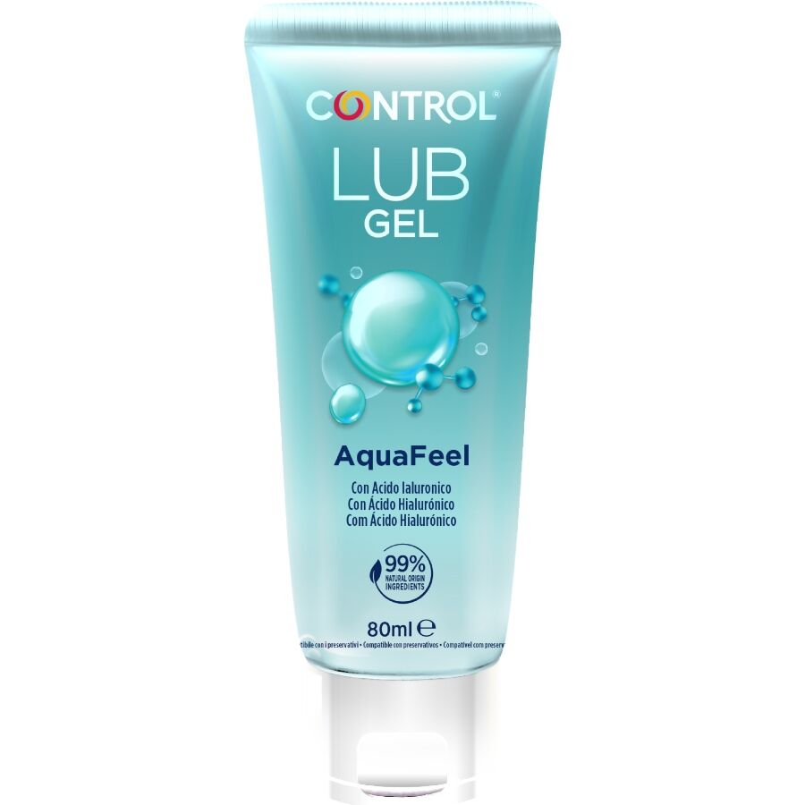 CONTROL – AQUAFEEL LUBRICANT WITH HYALURONIC ACID 80 ML