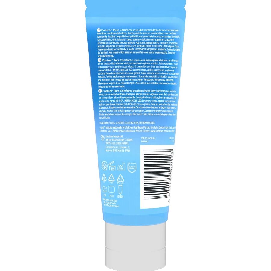 CONTROL – PURE COMFORT INTENSE HYDRATION LUBRICANT 80 ML