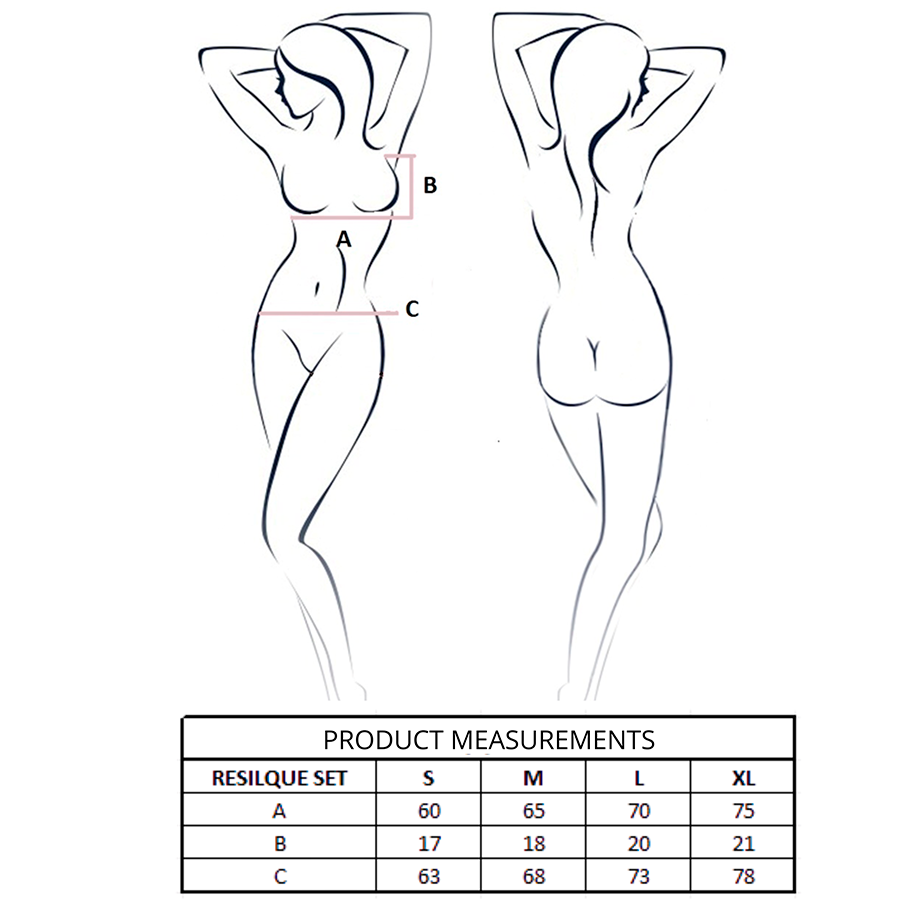 PASSION - RESILQUE BRA + THONG SET TOMATO RED S/M - Image 4