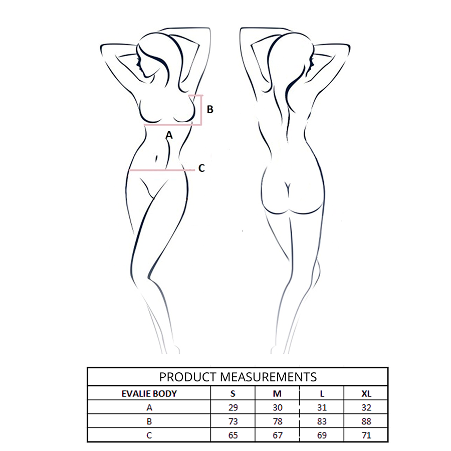 PASSION - EVALIE BODY WHITE S/M - Image 4