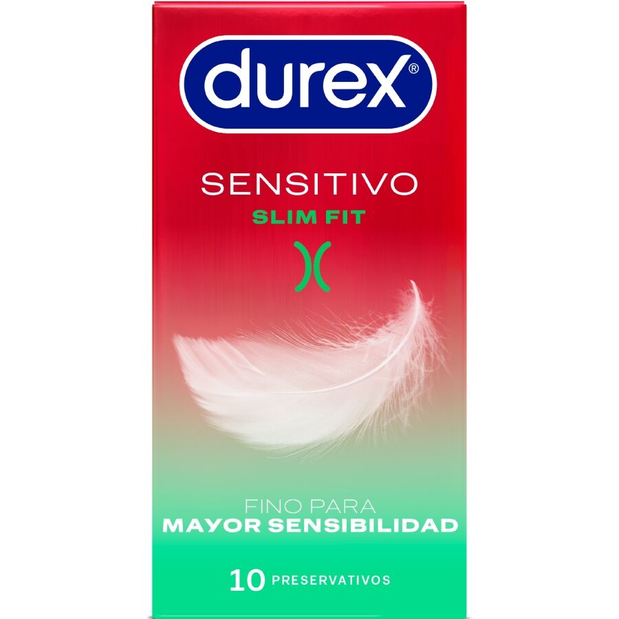 DUREX – SENSITIVO SLIM FIT 10 UNITS