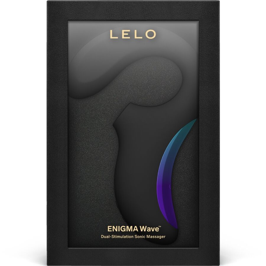 LELO - ENIGMA WAVE TRIPLE VIBRATION MASSAGER BLACK - Image 4