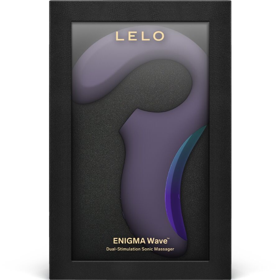 LELO - ENIGMA WAVE TRIPLE VIBRATION MASSAGER CYBER PURPLE - Image 4