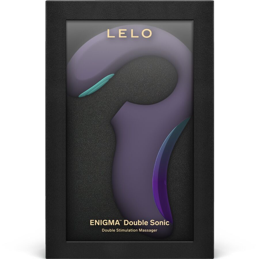 LELO - ENIGMA DOUBLE SONIC VIBRATOR POINT G CYBER PURPLE - Image 4