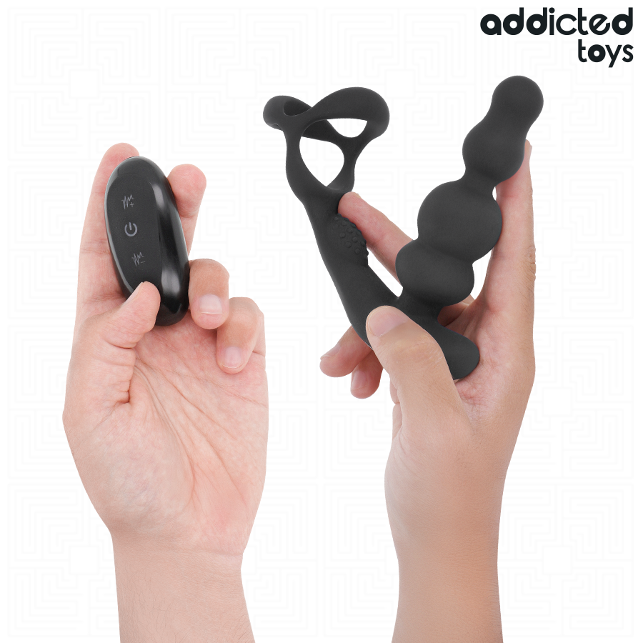 ADDICTED TOYS – ROTATING PROSTATE MASSAGER REMOTE CONTROL