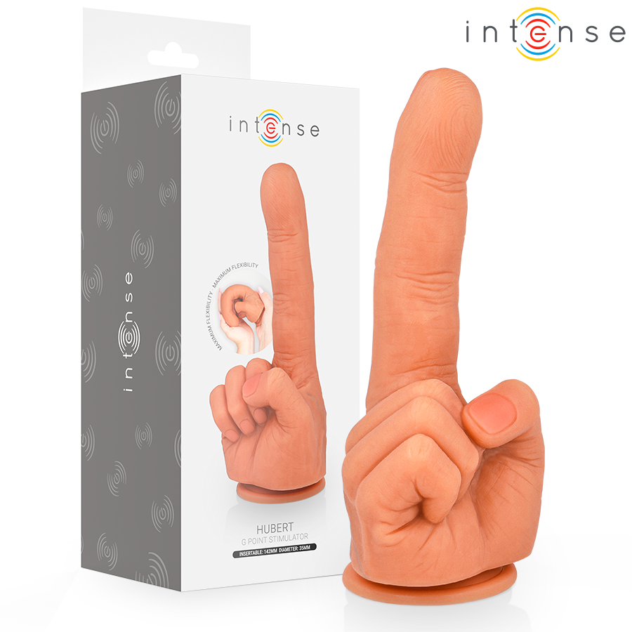 INTENSE – HUBERT G-SPOT STIMULATOR FLEXIBLE HAND 14.2 CM
