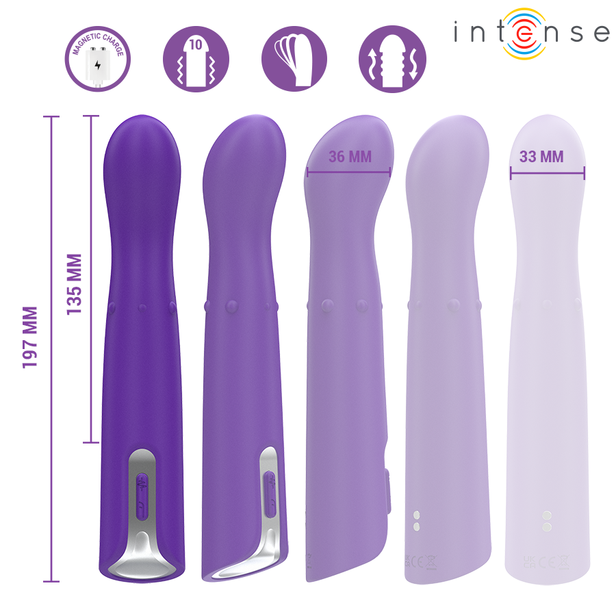 INTENSE - HELENA BEADS UP DOWN WIGGLE VIBRATOR 13.5 CM - Image 5