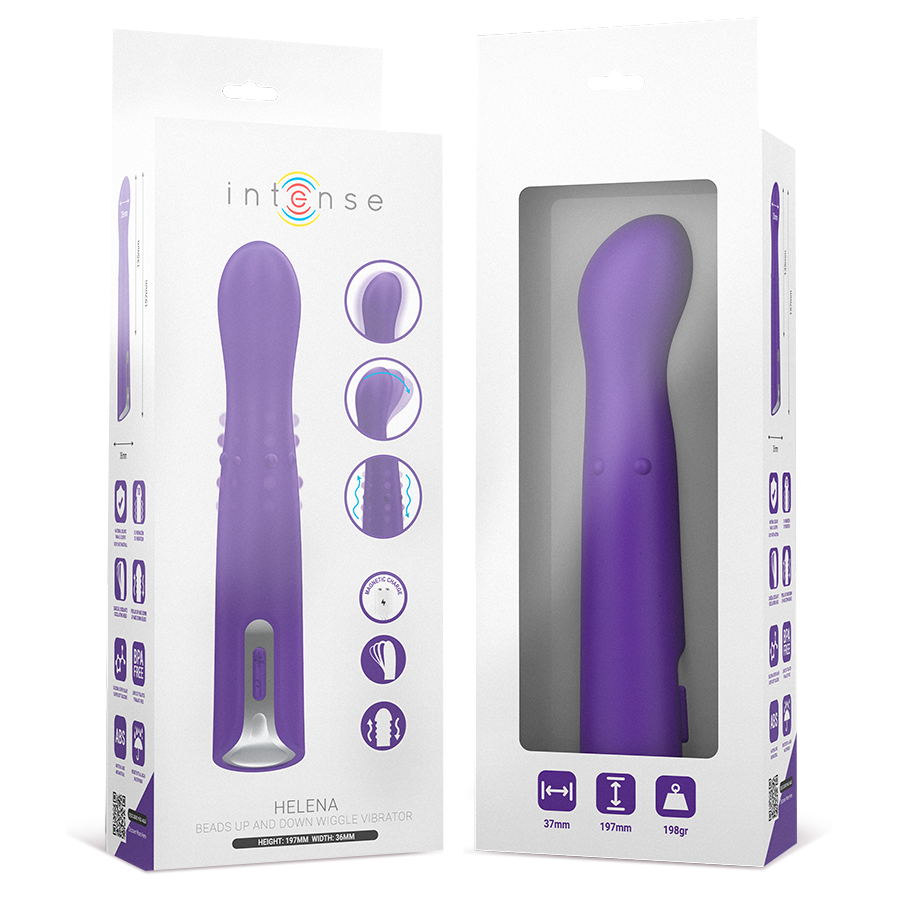 INTENSE - HELENA BEADS UP DOWN WIGGLE VIBRATOR 13.5 CM - Image 3