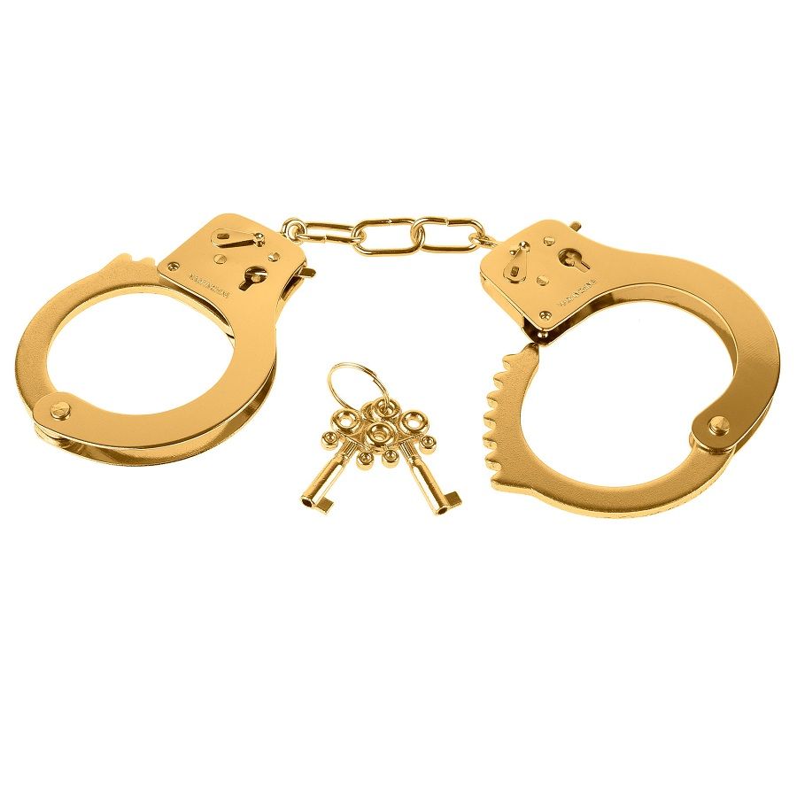 FETISH FANTASY GOLD – METAL CUFFS