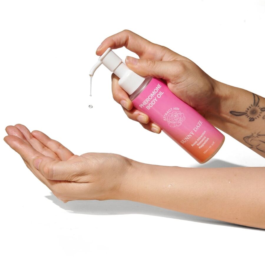 EYE OF LOVE – BLOOM BODY OIL WITH PHEROMONES SUNNY DAZE 120 ML