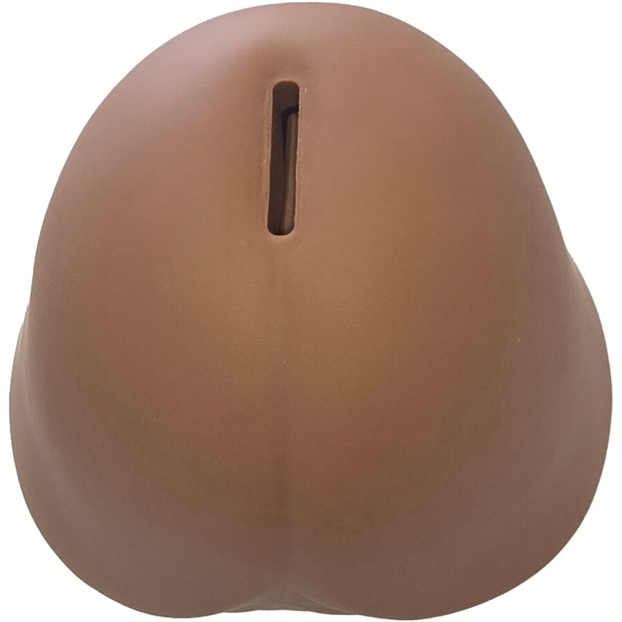 DIABLO PICANTE – PIGGY BANK IN THE SHAPE OF A GLANS DARK TONE