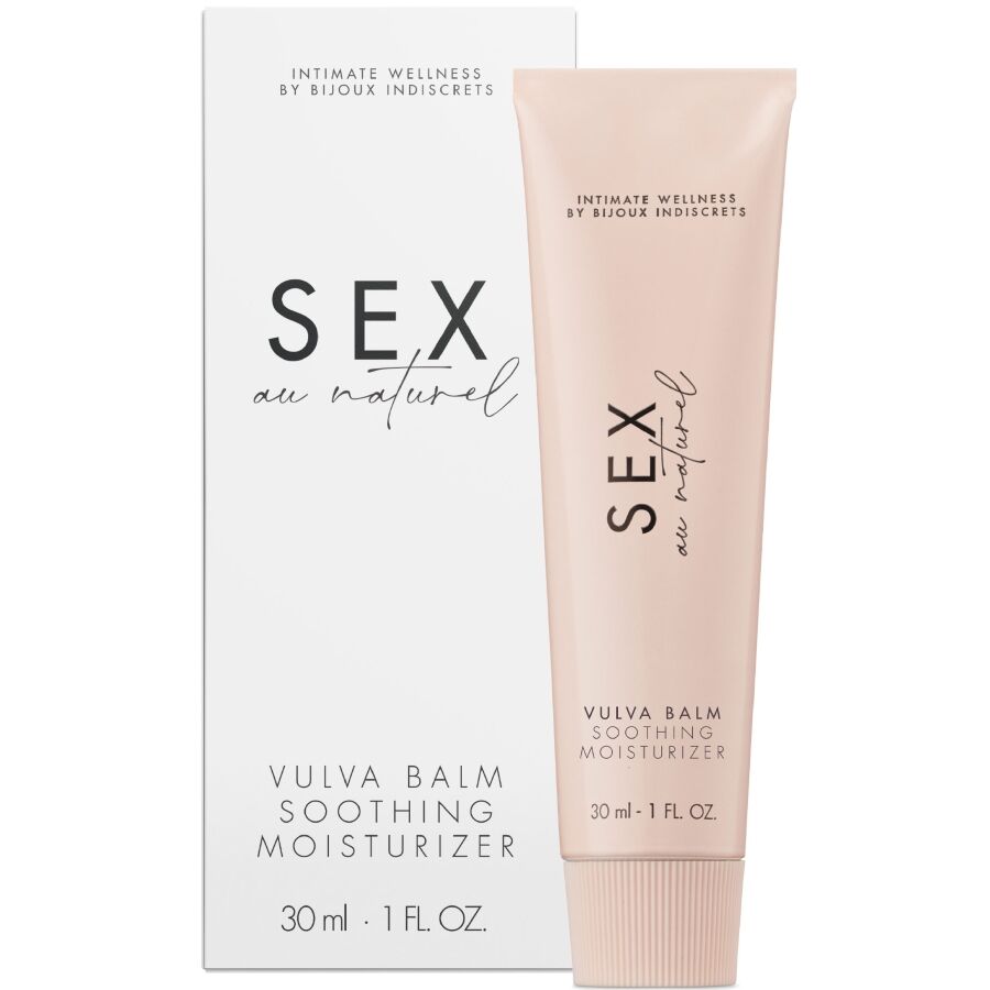 BIJOUX INDISCRETS – SEX AU NATUREL VULVA BALM SOOTHING MOISTURIZER 30 ML