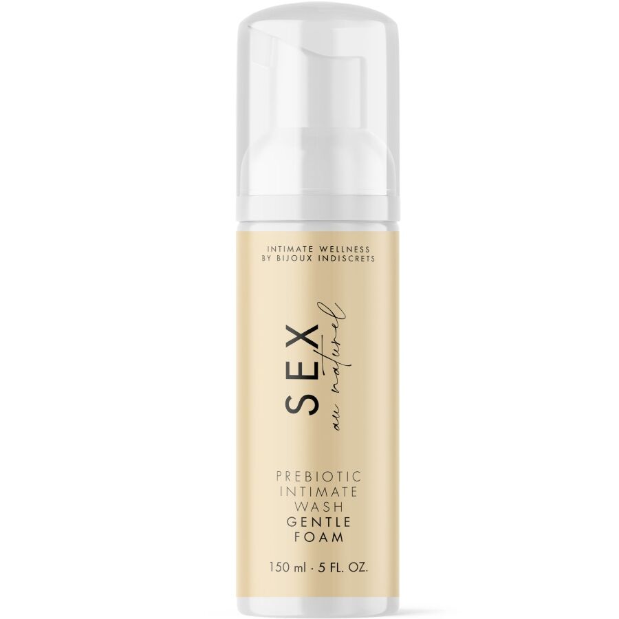 BIJOUX INDISCRETS – SEX AU NATUREL PREBIOTIC INTIMATE GEL WITH FOAM 150 ML