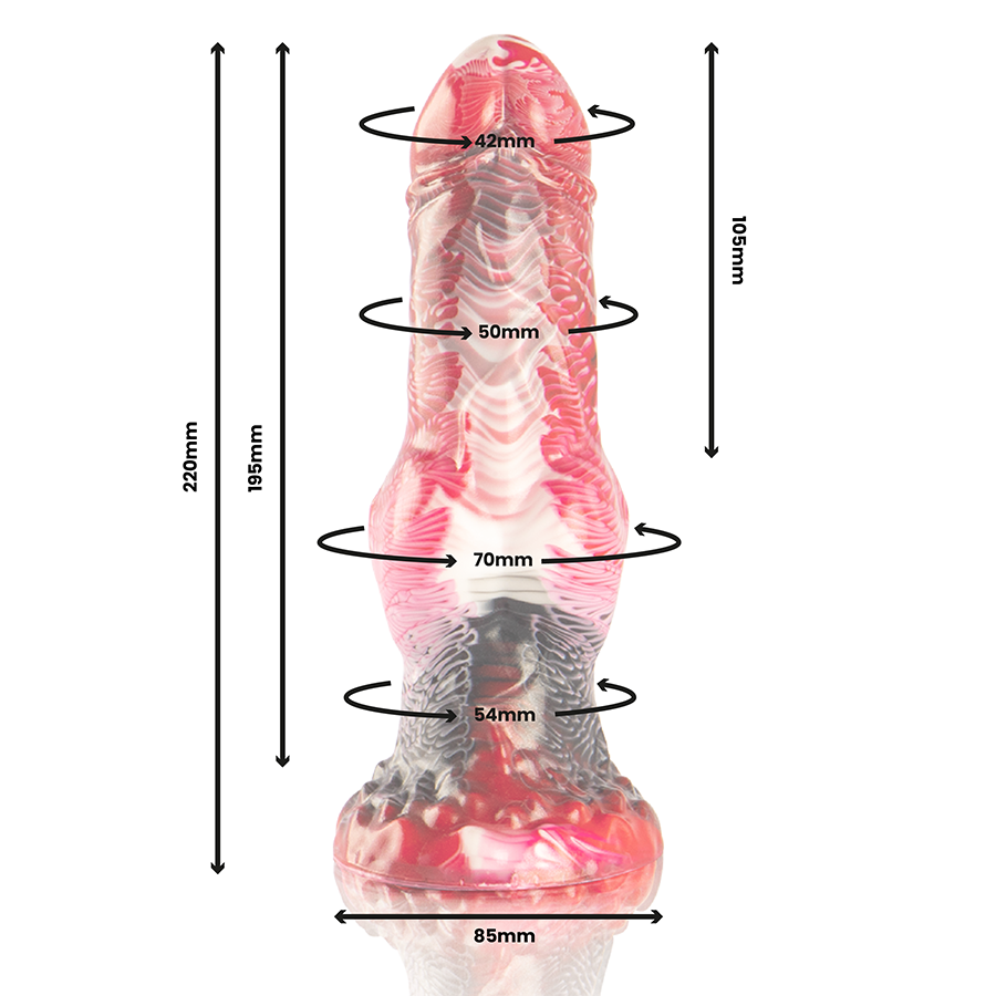 EPIC – HELIOS DILDO WITH TESTICLES HEAT AND ECSTASY