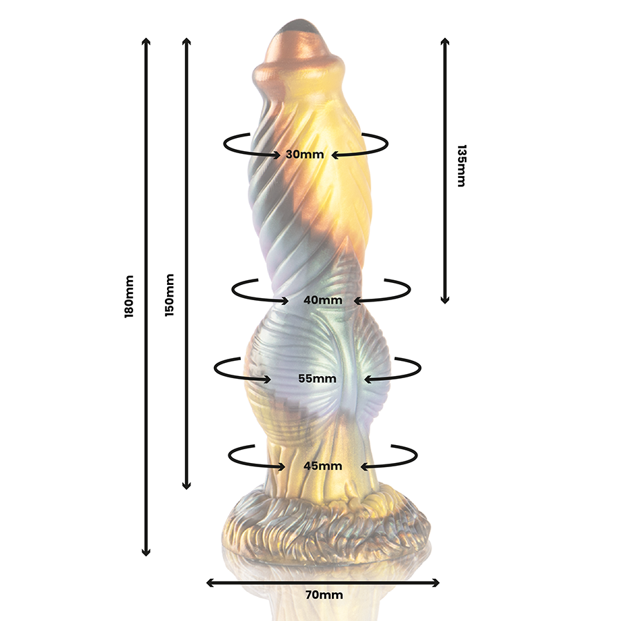 EPIC – PHOENIX DILDO THE RESURGENCE OF PLEASURE RECHARGEABLE REMOTE CONTROL