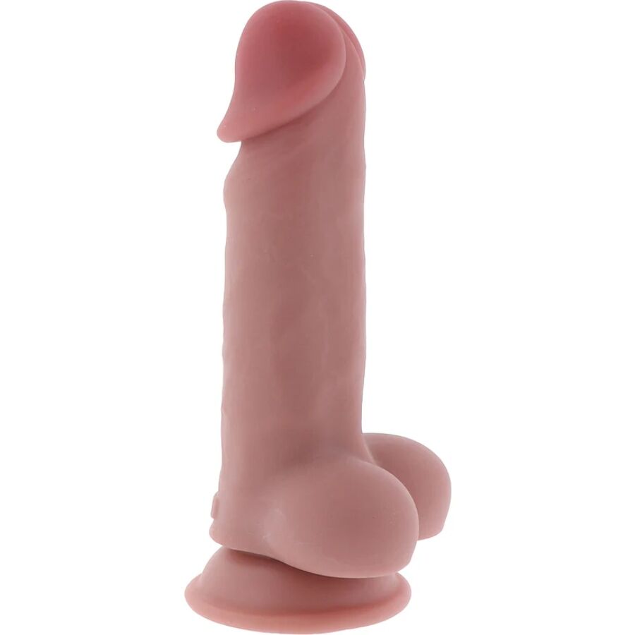 GET REAL – DELUXE REALISTIC PENIS WITH TESTICLES EXTRA THICK 17 CM
