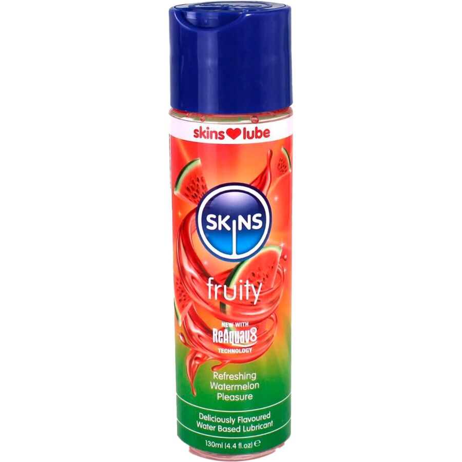 SKINS – FRUITY WATER-BASED LUBRICANT WATERMELON 130 ML