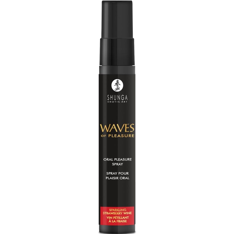 SHUNGA – WAVES PLEASURE SPRAY ORAL SEDUCTIVE STRAWBERRY 20 ML