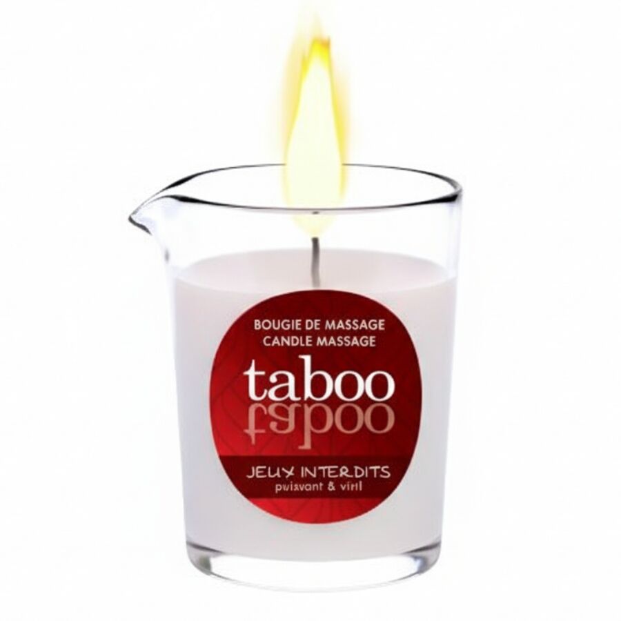 RUF – TABOO MASSAGE CANDLE FOR HIM JEUX INTERDITS WILD LICHEN AROMA