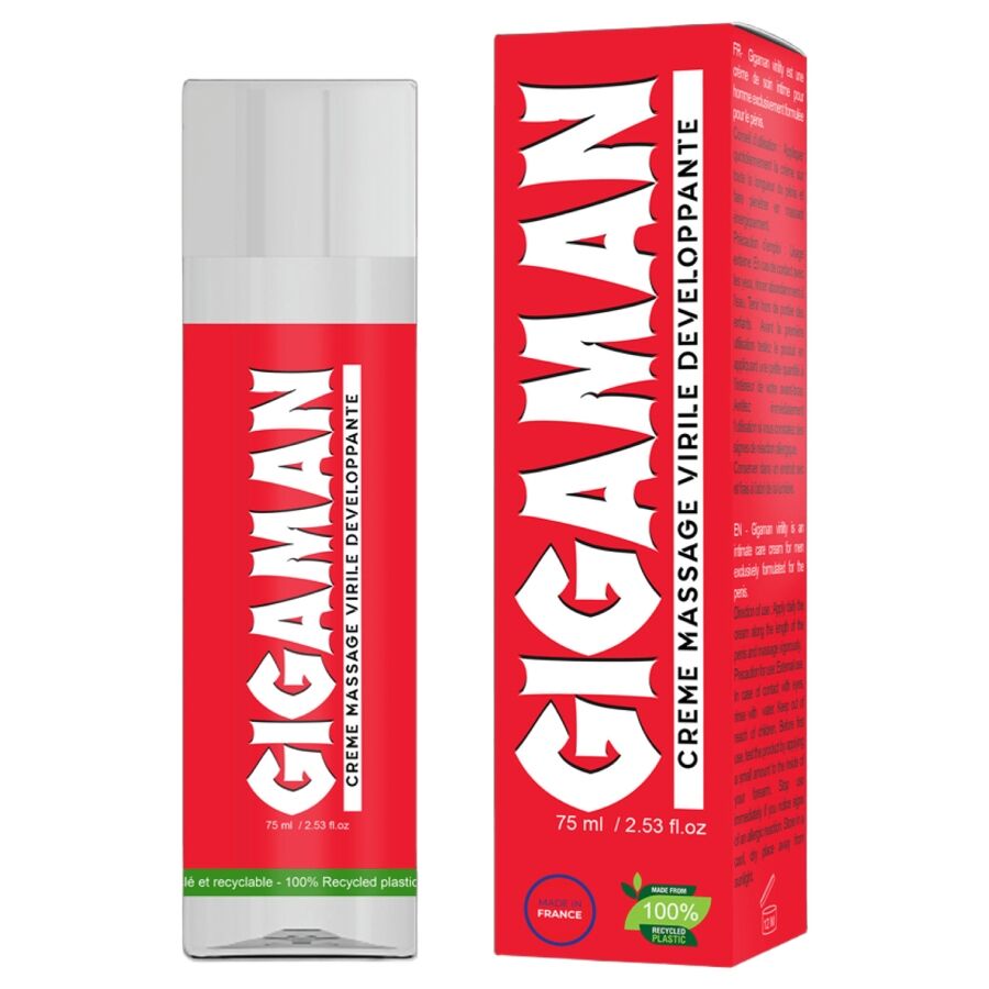 RUF – GIGAMAN CREAM FOR THE INCREASE OF VIRILITY
