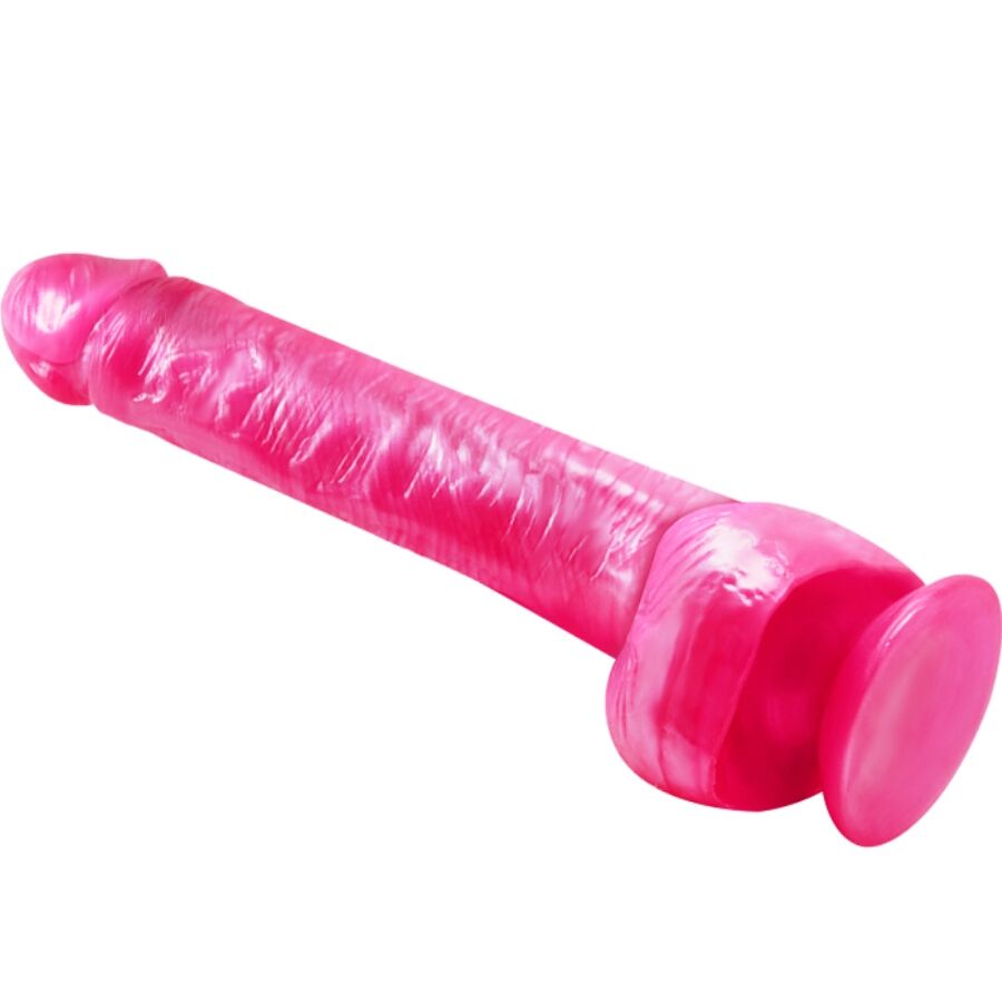 BAILE - REALISTIC PINK DILDO DONG WITH SUCTION CUP - Image 4