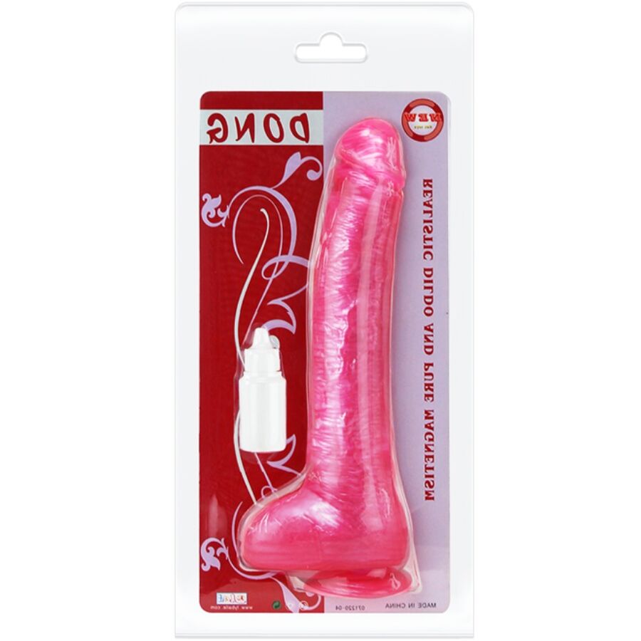 BAILE – REALISTIC PINK DILDO DONG WITH SUCTION CUP