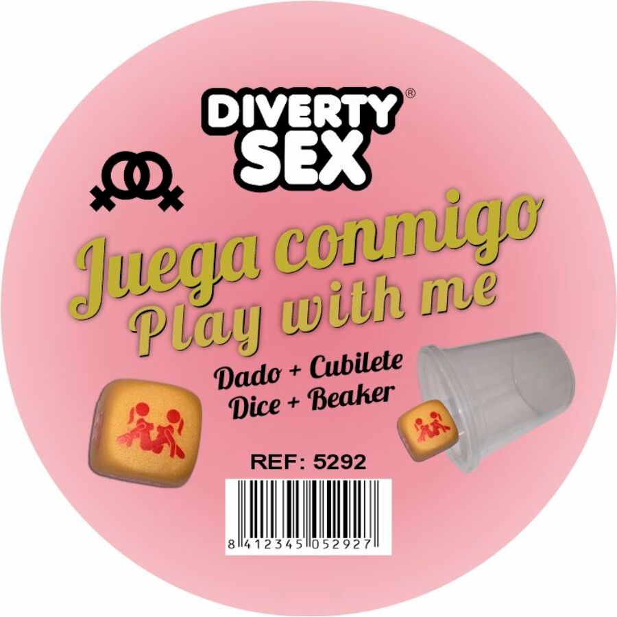 DIABLO PICANTE – GOLDEN HARD DICE WITH WOMAN POSITIONS AND CUBE