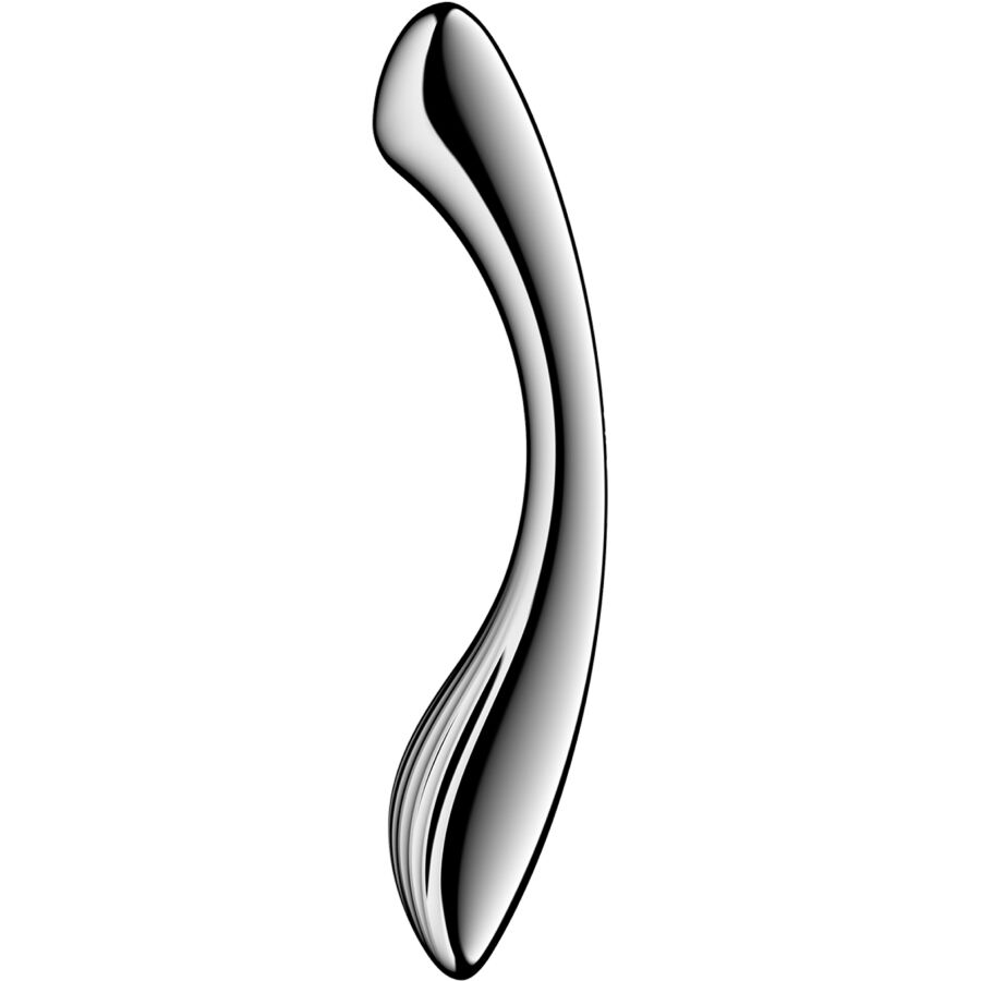 SATISFYER – PURE GRAVITY 1 STAINLESS STEEL DOUBLE-ENDED DILDO