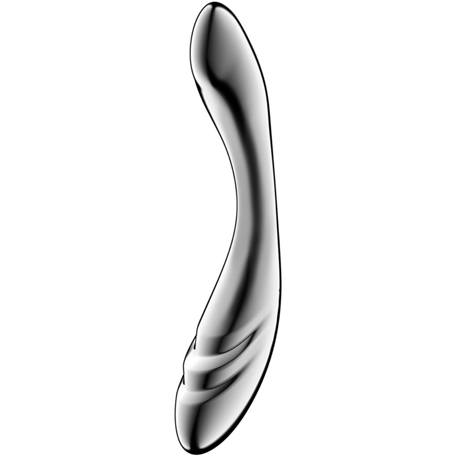 SATISFYER – PURE GRAVITY 3 STAINLESS STEEL DOUBLE-ENDED DILDO