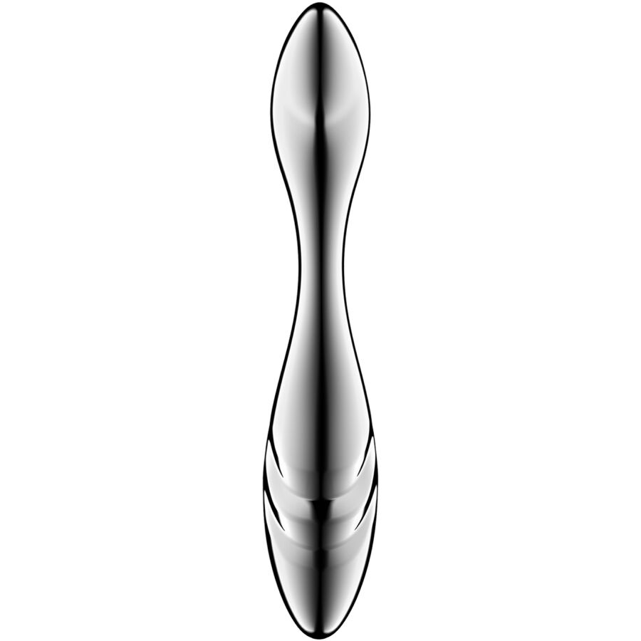 SATISFYER – PURE GRAVITY 3 STAINLESS STEEL DOUBLE-ENDED DILDO