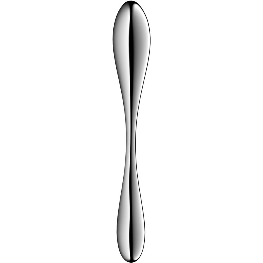 SATISFYER – STAR FORCE 3 STAINLESS STEEL DOUBLE-ENDED DILDO