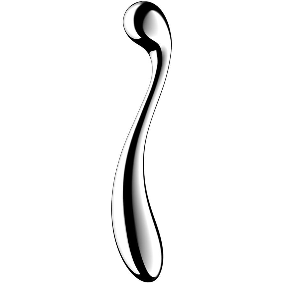 SATISFYER – STAR FORCE 4 STAINLESS STEEL DOUBLE-ENDED DILDO