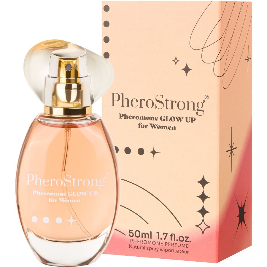 PHEROSTRONG – GLOW UP PHEROMONE PERFUME FOR WOMEN 50 ML