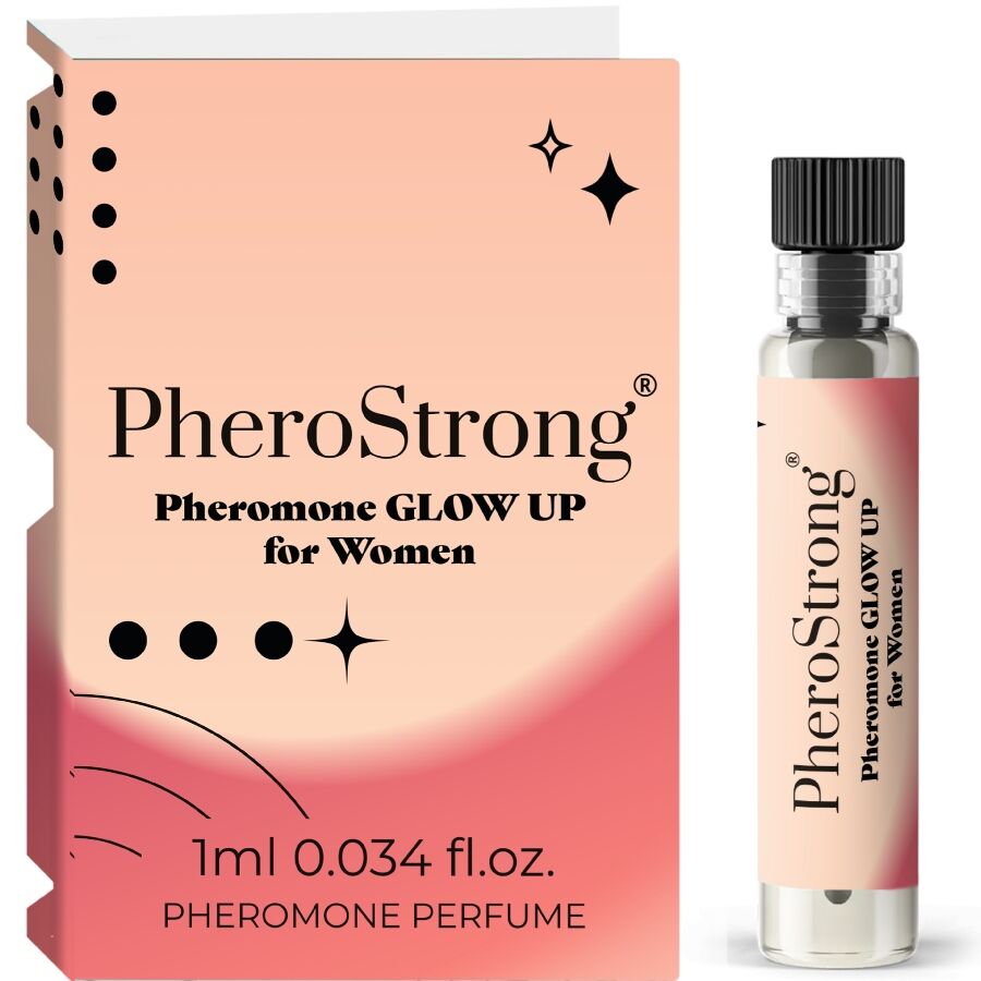 PHEROSTRONG – GLOW UP PHEROMONE PERFUME FOR WOMEN 1 ML