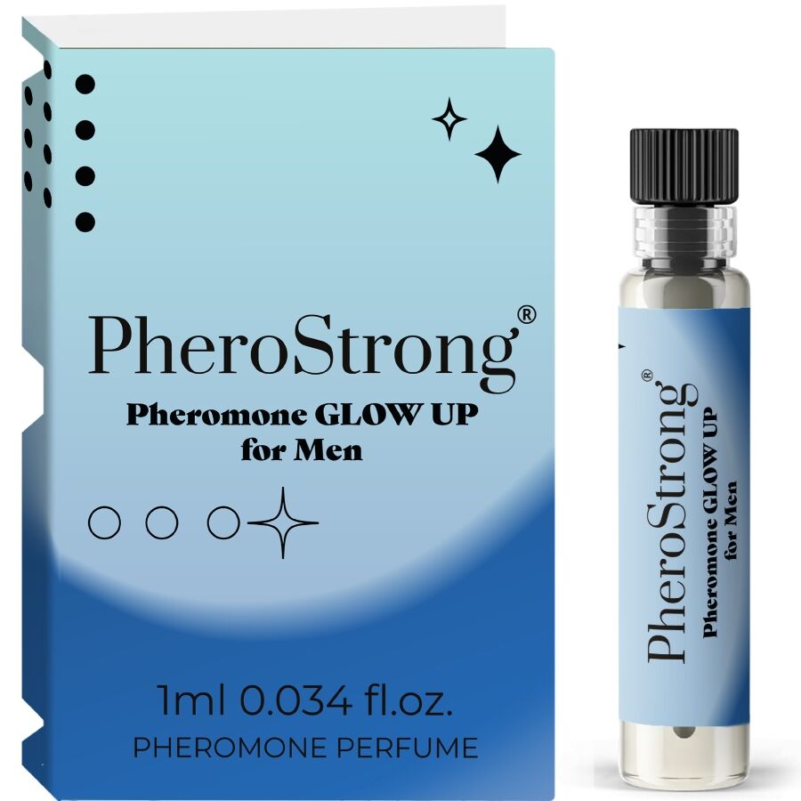 PHEROSTRONG – GLOW UP PHEROMONE PERFUME FOR MEN 1 ML