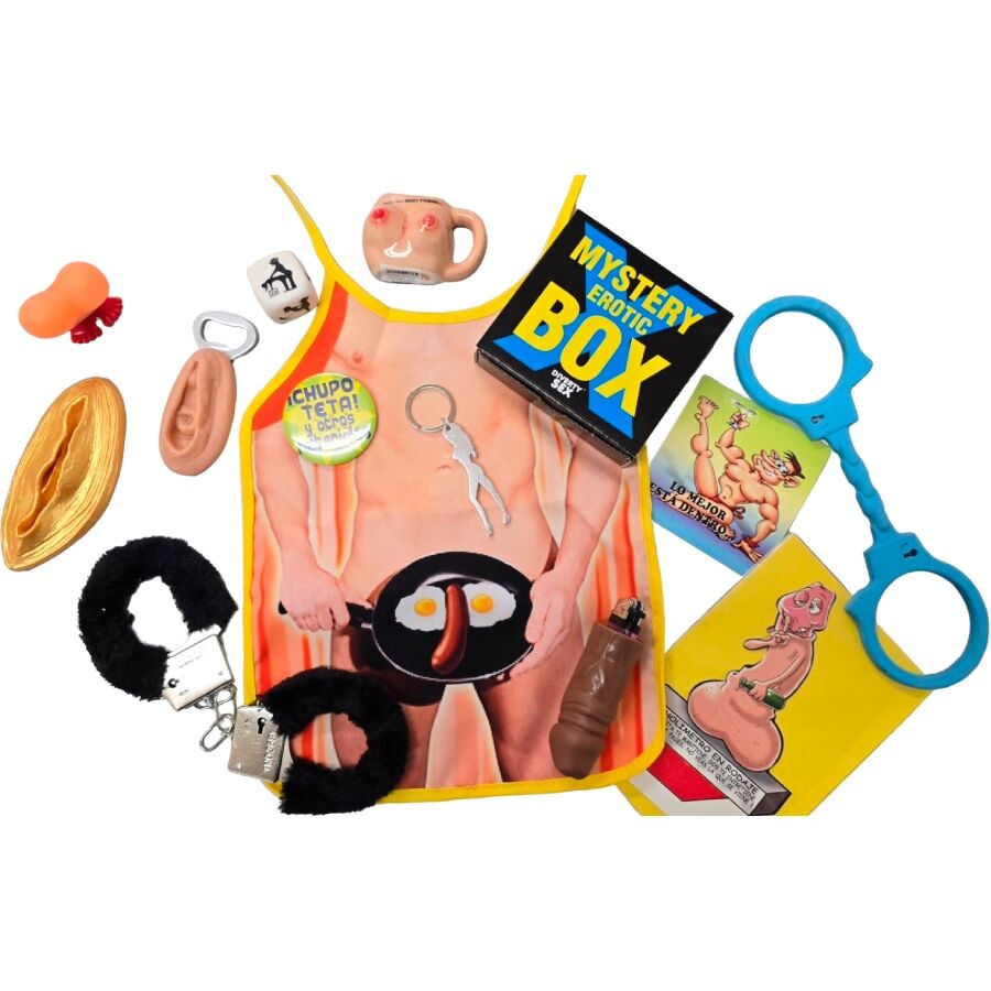 DIABLO PICANTE – MYSTERY EROTIC BOX FOR HIM 10 X 10