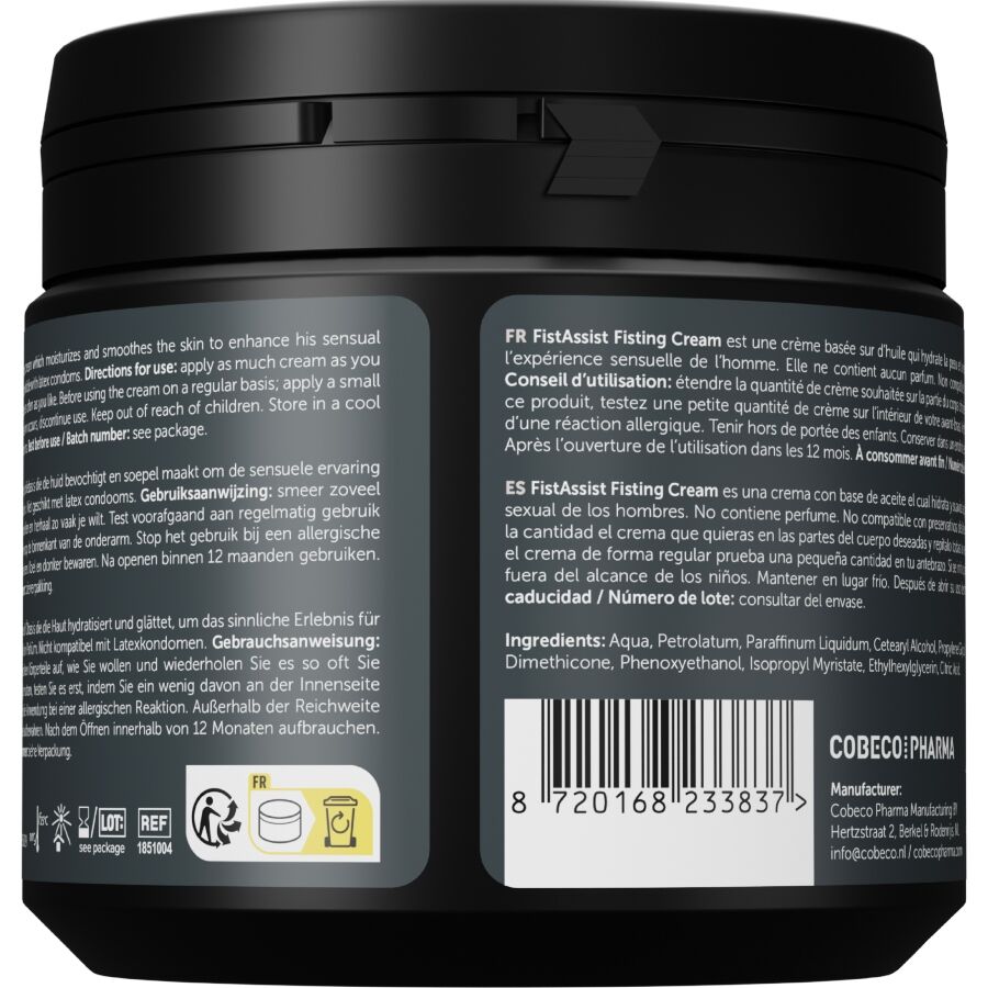 COBECO – FIST ASSIST LUBRICANT CREAM 500 ML